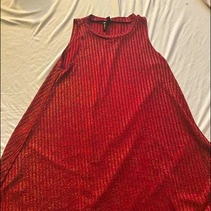 Burgundy Dress